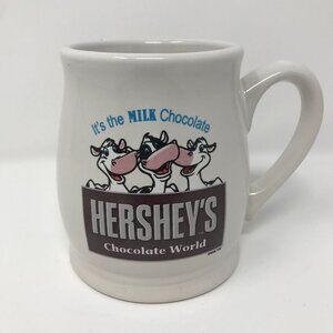 Hershey’s Chocolate World “It’s The MILK Chocolate” Ceramic Coffee Cup Mug